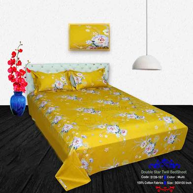 Classical Hometex Double Star Twill Bed Sheet image