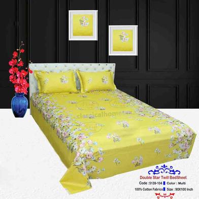 Classical Hometex Double Star Twill Bed Sheet image