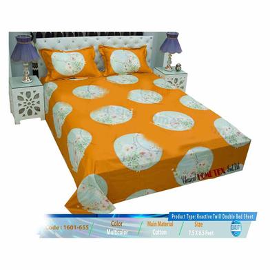 Classical Hometex Reactive Twill Double Bed Sheet image