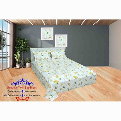 Classical Hometex Reactive Twill Double Bed Sheet image
