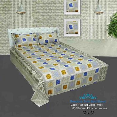 Classical Hometex Reactive Twill Double Bed Sheet image