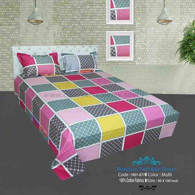 Classical Hometex Reactive Twill Double Bed Sheet image