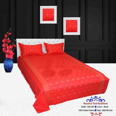 Classical Hometex Reactive Twill Double Bed Sheet image