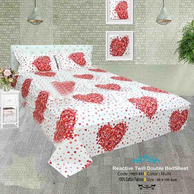 Classical Hometex Reactive Twill Double Bed Sheet image