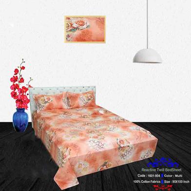 Classical Hometex Reactive Twill Double Bed Sheet image