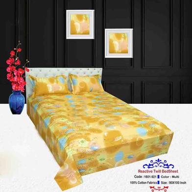 Classical Hometex Reactive Twill Double Bed Sheet image
