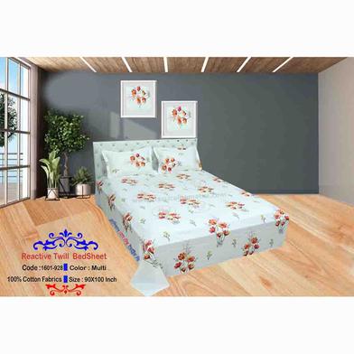 Classical Hometex Reactive Twill Double Bed Sheet image