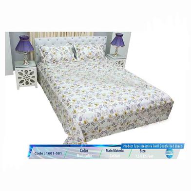 Classical Hometex Reactive Twill Double Bed Sheet image