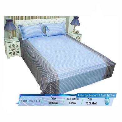 Classical Hometex Reactive Twill Double Bed Sheet image