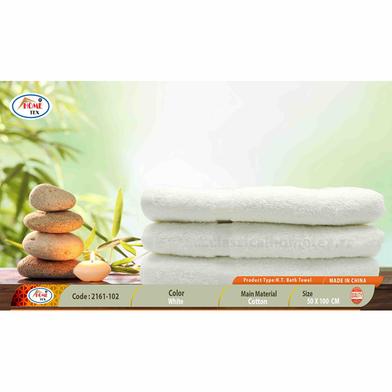 Classical Hometex White Bath Towel (Size 20″X40″) image