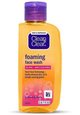 Clean and Clear Foaming Facewash for Oily Skin (50ml) image