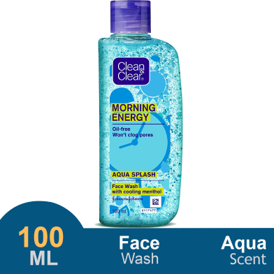 Clean and Clear Morning Energy Aqua Splash Face Wash (100ml) image