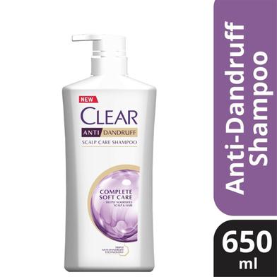 Clear Complete Soft Care Shampoo Pump 650/610 ml (UAE) - 139700460 image