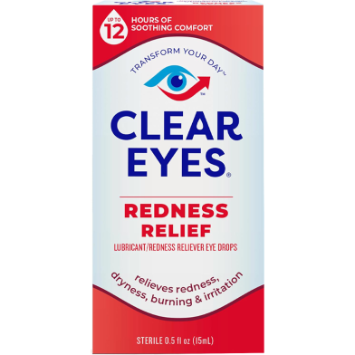 Clear Eyes Redness Relief Lubricant Redness Relief Eye Drops 15 ml image