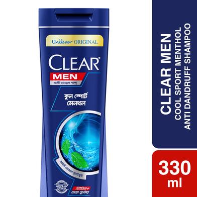 Clear Shampoo Men Cool Sport Menthol Anti Dandruff - 330ml image