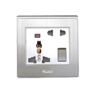 Click Art Multi Socket With Switch 13A image
