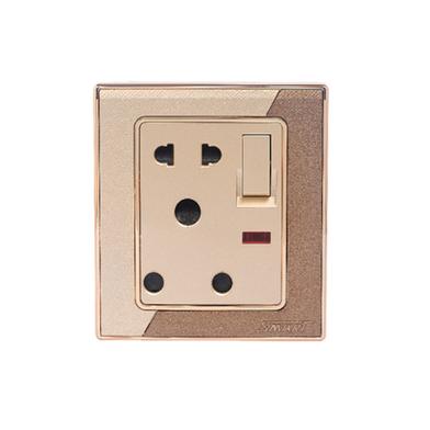 Click Marigold -3 And 2pin Round Socket With SW 15A image