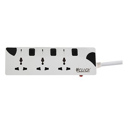 Click Safe Extension Socket 2 Pin 3 Socket 3 Yards image