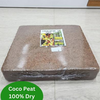 Coco Peat Block- 100 Percent Dry- 2 Kg image