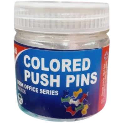 Colored Push Pin Set Of 50pcs image