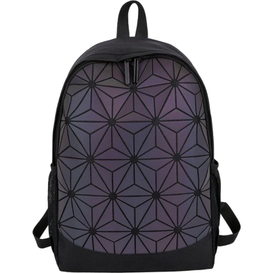 Colorful Geometry Backpack Creative Personality Backpack image