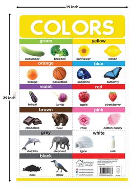 Colors - My First Early Learning Wall Posters image