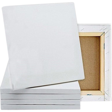 Combo of 20/24 Inches Drawing Canvas White - 5 pieces image