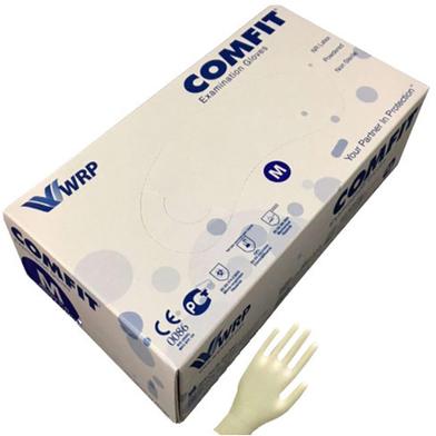 Comfit Examination Gloves (Size-M), 100Pcs/Box image