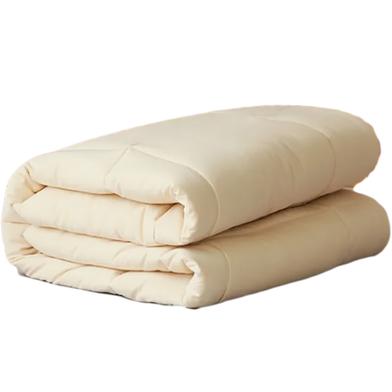 Comfort House Solid Color Lightweight King Comforter King Size - Cream image