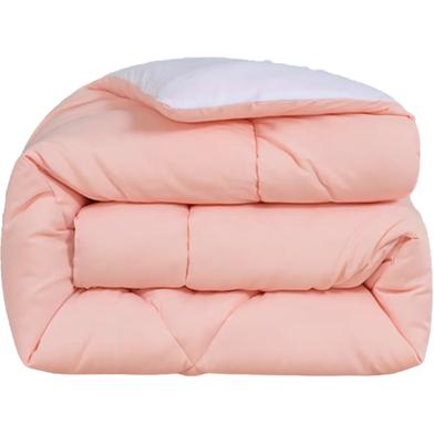 Comfort House Solid Color Luxury Lightweight Comforter King Size - Champagne Pink image