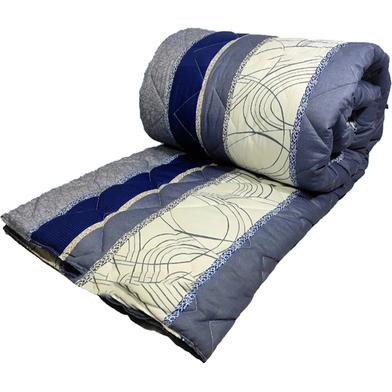 Comforter For Winter King Size Exclusive Comforter With Full Cotton Fabric 84*90 Inch European Cube Style 1pc Box Blue Grape Art image