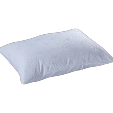 Comfy Bed Pillow with Cover 24x18 Inch image