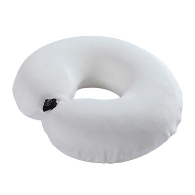 Comfy Memory Neck Pillow (Round) Cream image