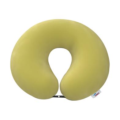 Comfy Memory Neck Pillow (Round) Yellow image