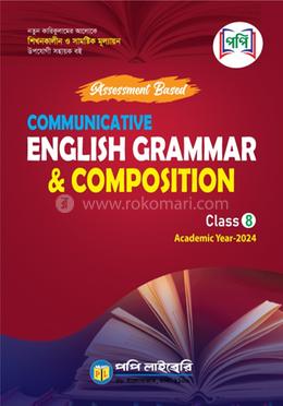 Communicative English Grammar and Composition - Class-8 image