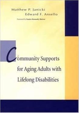Community Supports For Aging Adults With Lifelong Disabilities image