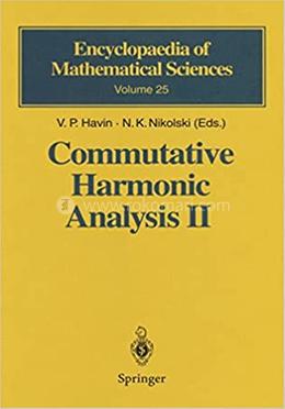 Commutative Harmonic Analysis II - Volume-25 image