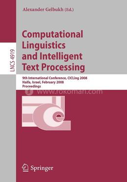 Computational Linguistics and Intelligent Text Processing image