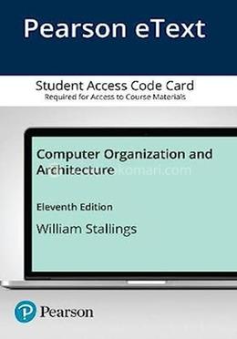 Computer Organization and Architecture -- Access Code Card image
