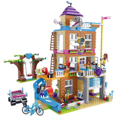 Construction Toys 68 PCS Lego Set Toy House Building Blocks image