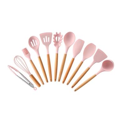 Cooking Spoon Set Pink image