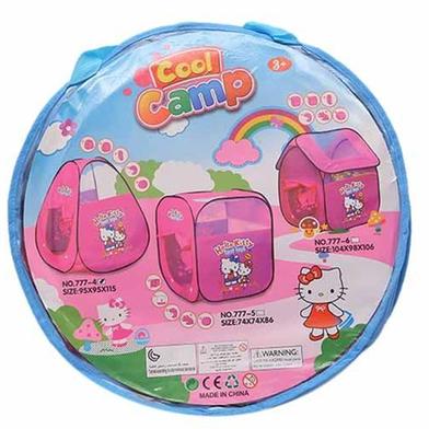 Cool Camp Tent Ball House for Kids Hello Kitty image