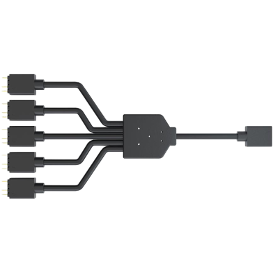 Cooler Master MFX-AWHN-1NNN5-R1 ARGB 1 to 5 Splitter Cable image