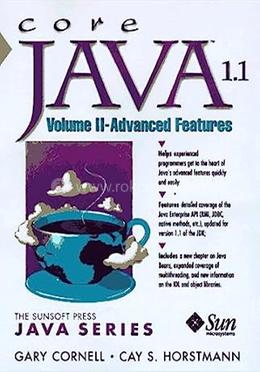 Core Java 1.1 Volume II Advanced Features image