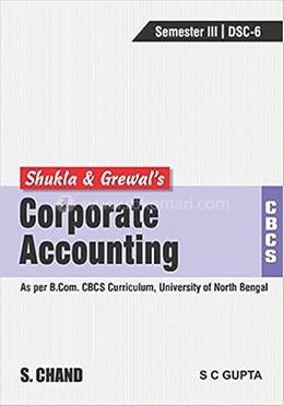 Corporate Accounting - Semester 3 image
