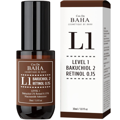 Cos De BAHA Bakuchiol And Retinol Serum (L1)-30ml image