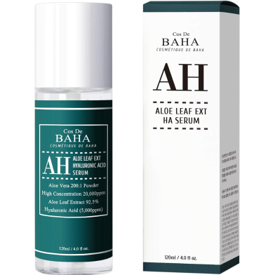 Cos De Baha Aloe Leaf Ext HA Serum (AH)-120ml image