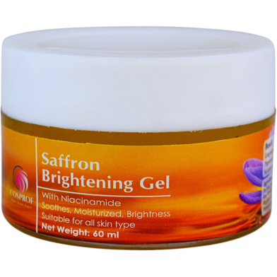 Cosprof Saffron Brightening Gel for Face - 60 ml image