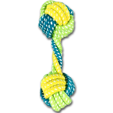 Cotton Rope Dumbell Dog Chew Toy image