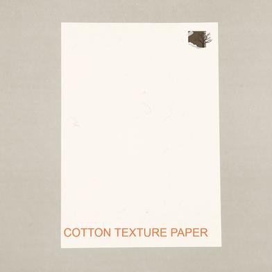 Cotton textrure paper for drawing - 10 Pcs image